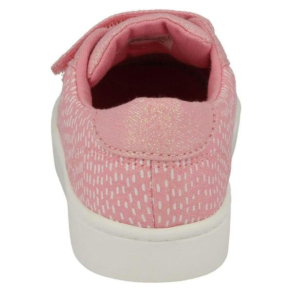 Clarks Girls Clarks Casual Canvas Shoes Pattie Lola