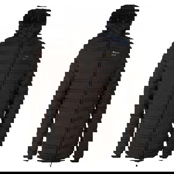 Aquascutum Unisex Adult Active Hooded Padded Jacket - Black - 