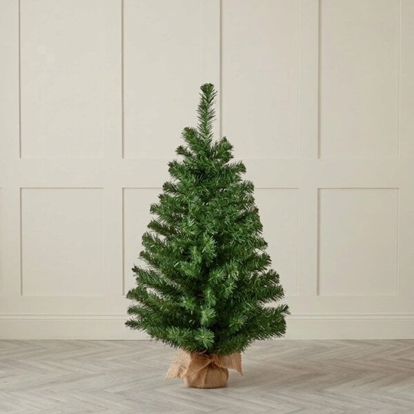 Garden Greatness Miniature Burlap Base Decorative Tree