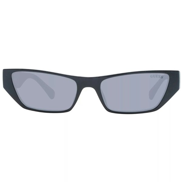 Guess Shiny Black Framed Smoke Lensed Sunglasses