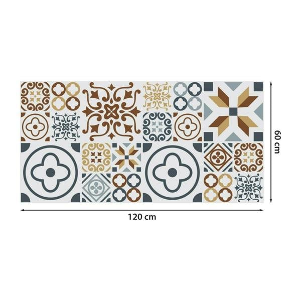 WALPLUS WFS6013 - Azulejo Tiles Melange Floor Sticker 120cm x 60 cm