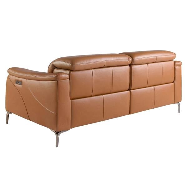 Angel Cerdá Relax sofa in brown leather 6180/6181