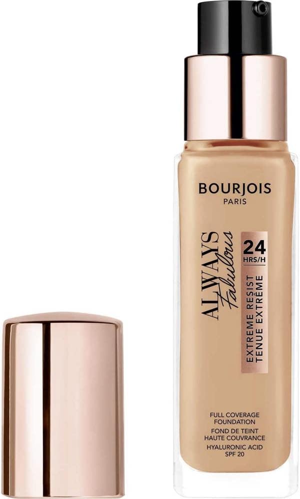 Bourjois Paris 2 x Bourjois Always Fabulous 24hr Extreme Resist Foundation - 200 Rose Vanilla