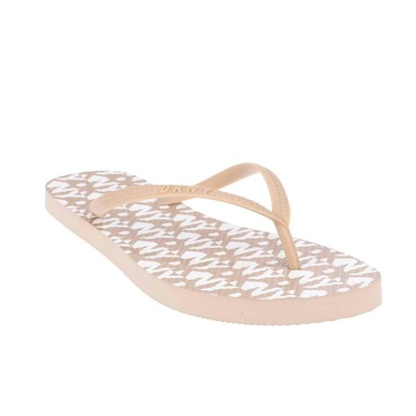 DKNY Womens/Ladies Flip Flops - Beige - 