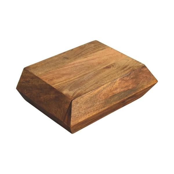 Artisan Furniture Solid Wood Prisma Wall-Mounted Unit, 1 Drawer, Brown