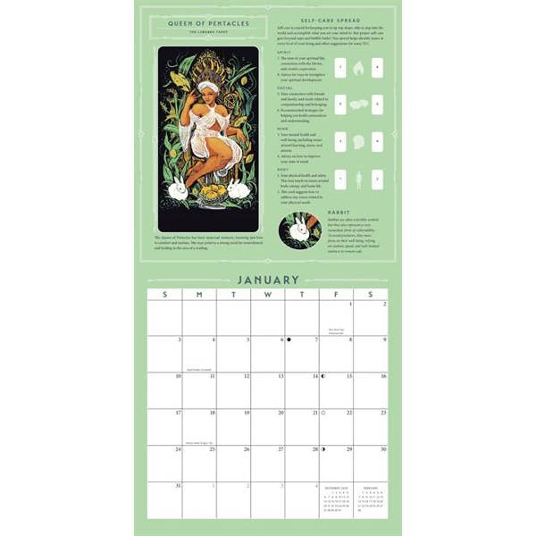 Tarot Calendar 2027, Wall Calendars, Month To View, Lifestyle, Gift