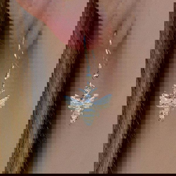 Mylee London Bee Silver Earrings