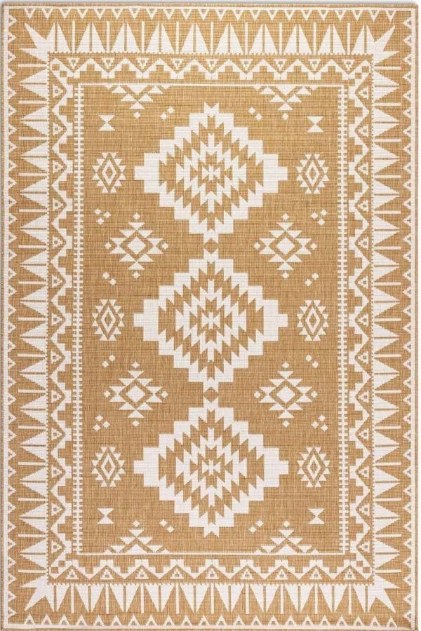 Dynamic Indoor & Outdoor Reversible Yellow Rug