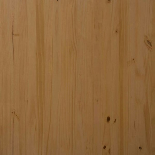 Berkfield Rolling Cabinet with Drawers MOSS Honey Brown Solid Wood Pine