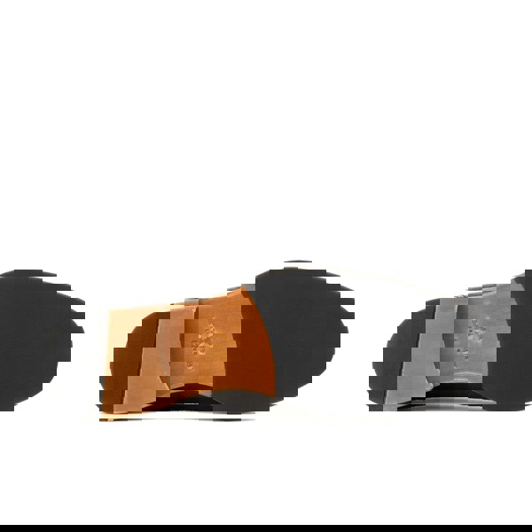 Embassy London Orlando - Brown Check - Men's toe cap leather dressy shoe with brogue details