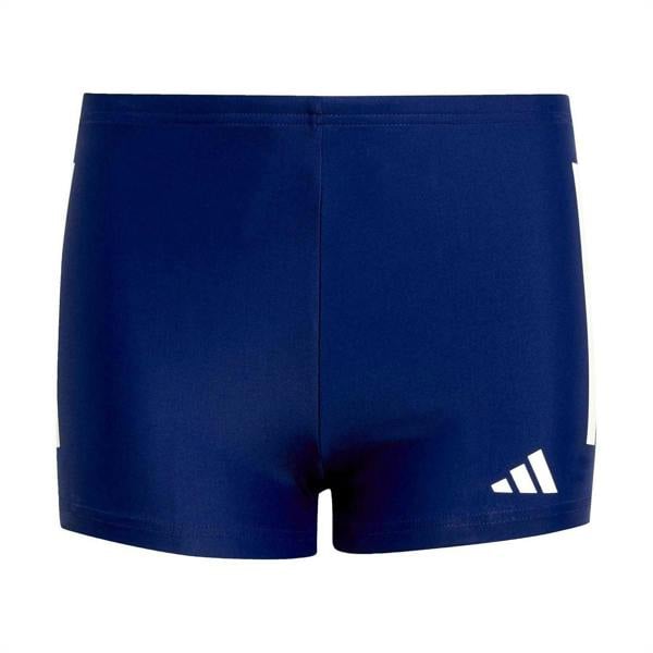 Adidas Childrens/Kids Classic 3 Stripes Regular Swim Shorts - Dark Blue - 