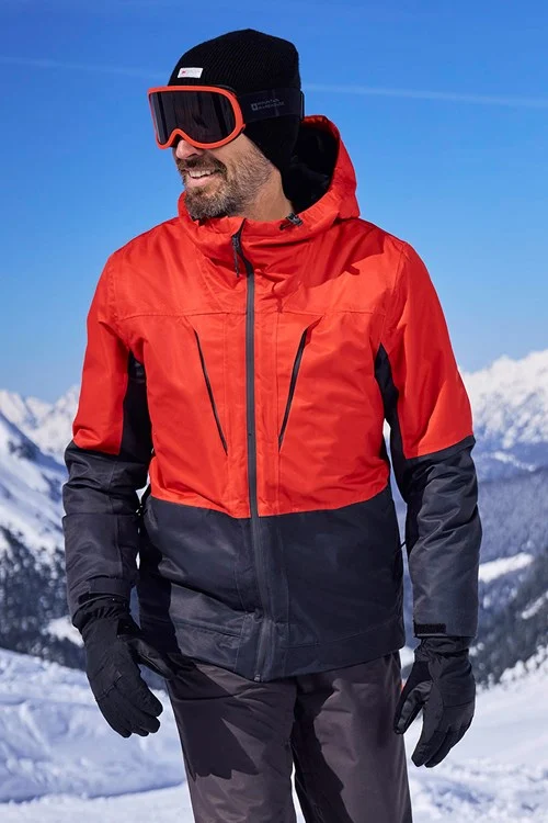 Mountain Warehouse Mens Interstellar II Ski Jacket - Orange