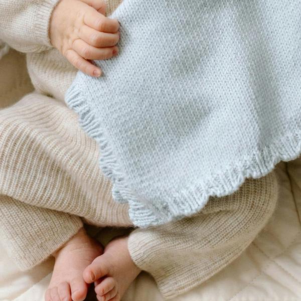 cuddle+kind - Lovey Collection - Baby Bunny - Blue