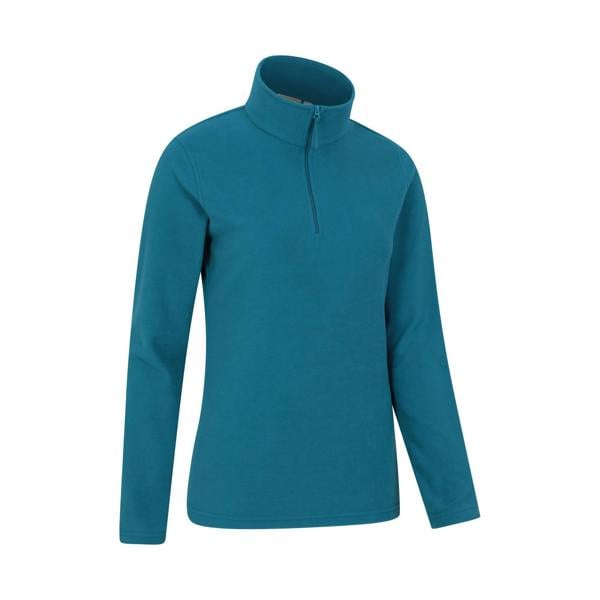 Mountain Warehouse Womens/Ladies Camber II Fleece Top - Dark Teal - 