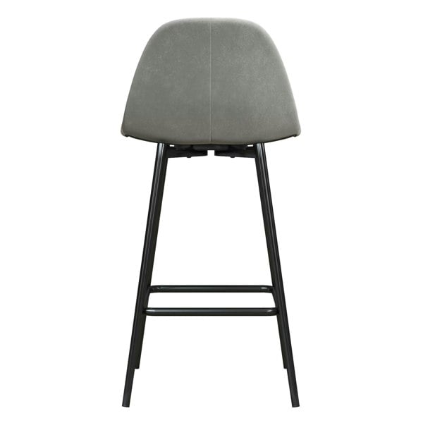 Dorel Home Calvin Counter Stool in PU Camel