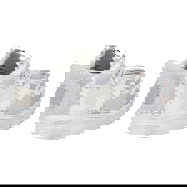 HEYDUDE Wally Washed Camo Shoes - Greyscale Desert Camo