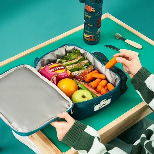 ION8 Kids Lunch Bag, Insulated, Automobiles, Medium