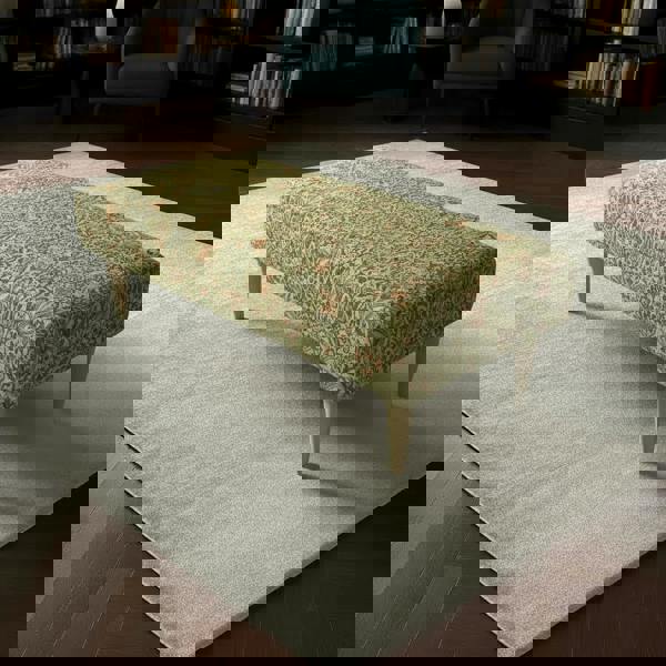 ISTOOLS Classic British Style Stitched Lid Ottoman – Multi - Functional Storage Bench & Coffee Table - ISTOOLS