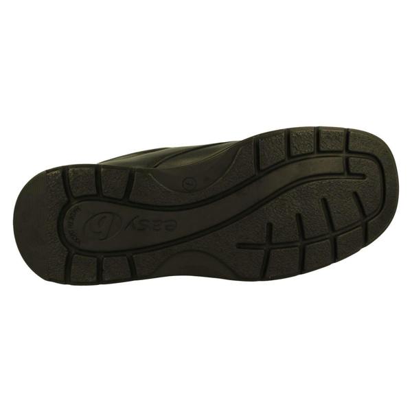 DB Shoes Mens DB Smart Casual Hook And Loop Shoes With Removable Footbed Benny