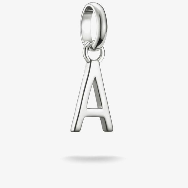 THOMAS SABO Charm Club Connect Silver Letter A Charm CC1207-001-21