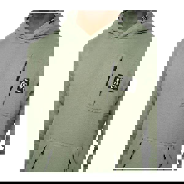 Crosshatch Mens Portville Hoodie - Olive - 