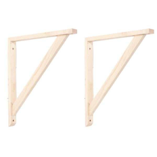 Core Products Small Shelf Brackets, Pre-Sanded Pine