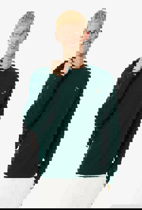 Lacoste Carded Wool Crew Neck Sweater