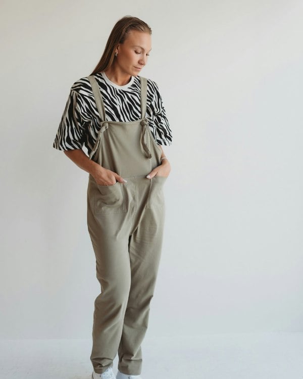Elsie Multicolour Zebra Streak Print Oversized T-Shirt - image 3