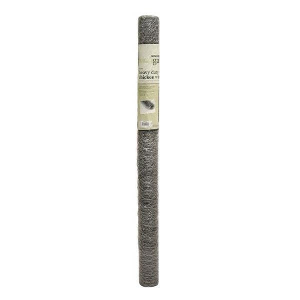 Kingfisher 25mm Chicken Wire 6m x 90cm - One Colour - 
