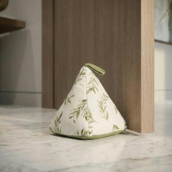 Garden Greatness Botanical Olive Leaf Doorstop