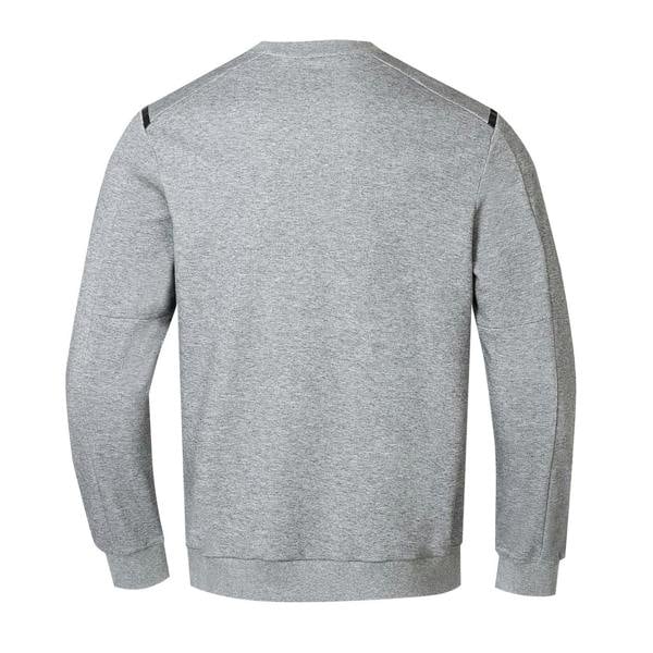 Kappa Mens Teddy Fleece Sweatshirt - Grey Marl Marl - 