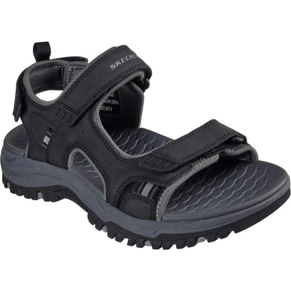 Skechers Prewitt Rigdon Synthetic Men's Black Sandals