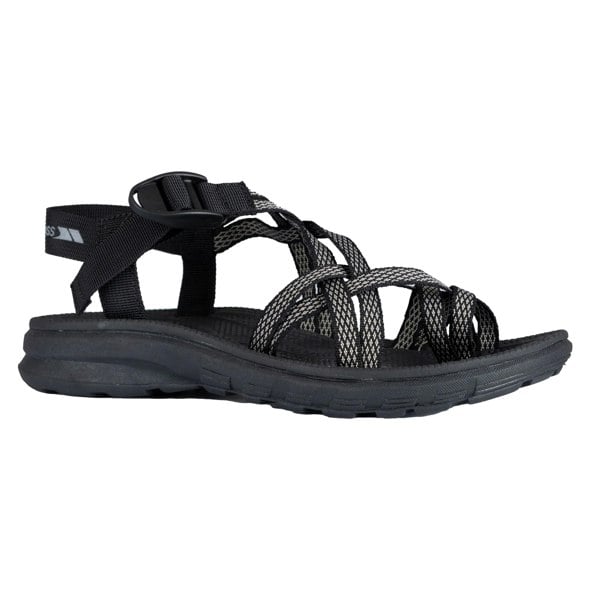 Trespass Womens/Ladies Vesta Crossover Strap Sandals - Black