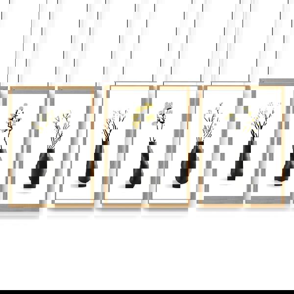 Big Paintings For Living Room | Set of 3 Botanical Wall art Prints