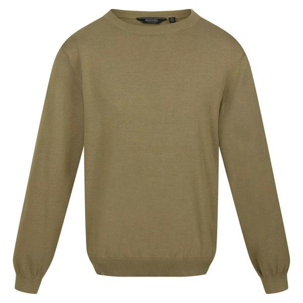 Regatta Mens Kaelen Knitted Jersey Jumper - Capulet