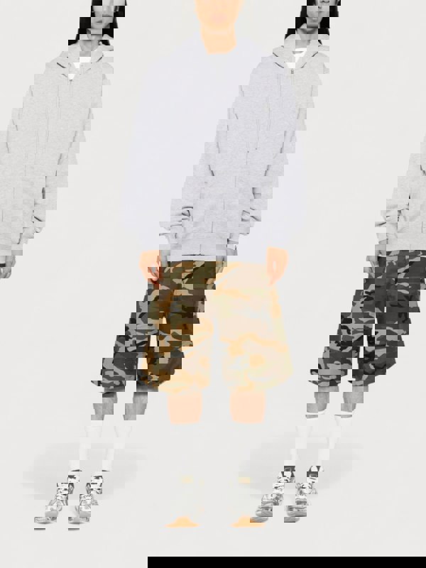 Bape One Point Zip Hoodie Grey - Supplied FashionBape