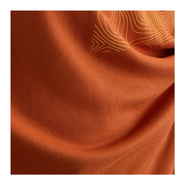 Regatta Mens Fingal Abstract Stretch Logo T-Shirt - Rooibos Tea - 