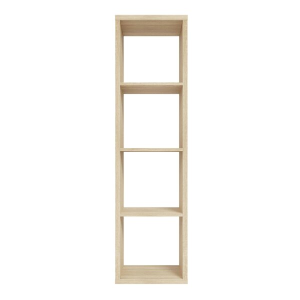 Wyld Haus Shanghai Sonoma Oak 4x1 Storage Unit 3 Shelves