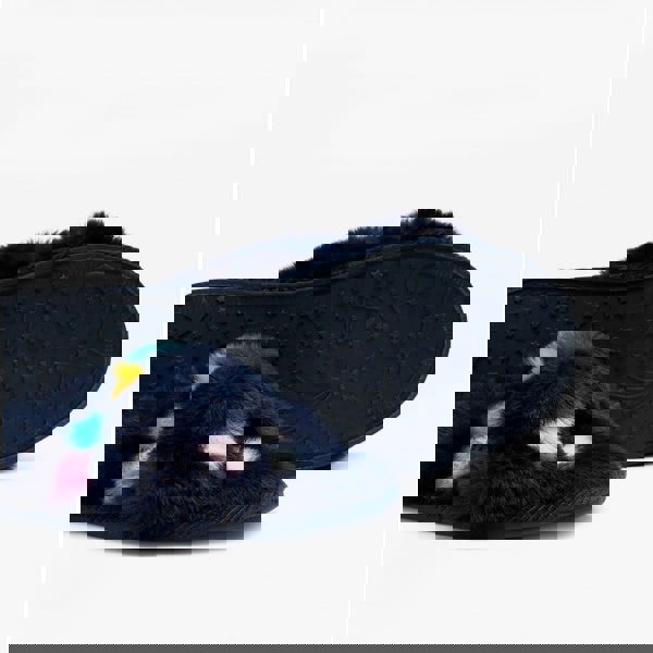 Joules MABELLE Womens Slider Slippers Navy Spot