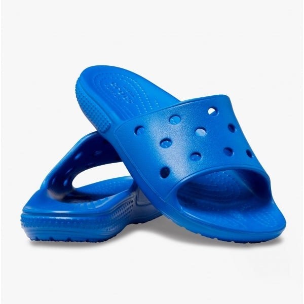 Crocs 206396-4KZ CLASSIC SLIDE Kids Sandals Blue Bolt