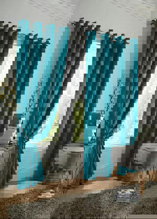 Luxury Living Velvet Ring Top Blackout Curtains