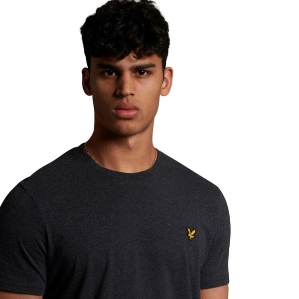 Lyle & Scott Plain T-Shirt - Grey Marl