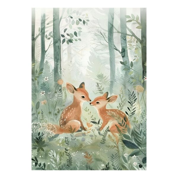 Kinder Valley Run Wild Three Pack Of A3 Poster Prints