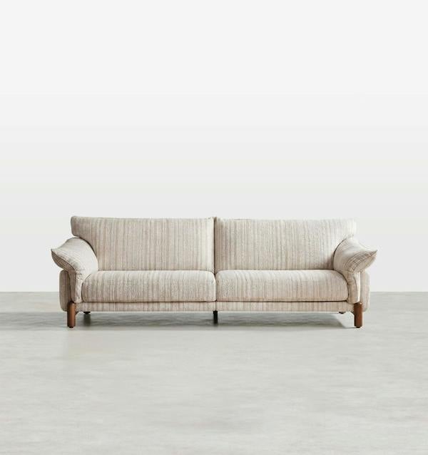 Eclat Two Seater Sofa, Linen or Chenille-Weilai Concept