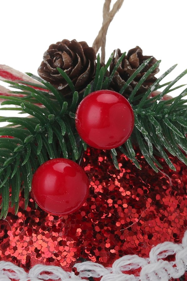 Living and Home Set of 9 Christmas Ball Ornaments Hanging Decoration