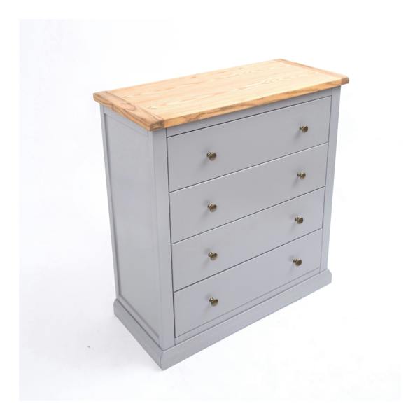 Cabinet Bits Rocca 4 Drawer Chest of Drawers Brass Knob