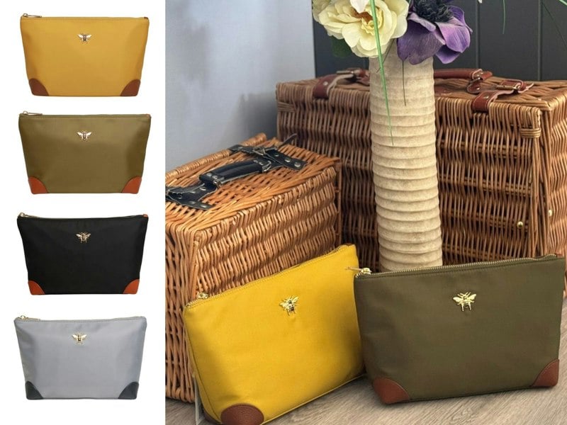 Alice Wheeler Harrow Travel Bag – Cosmetic & Document Organiser