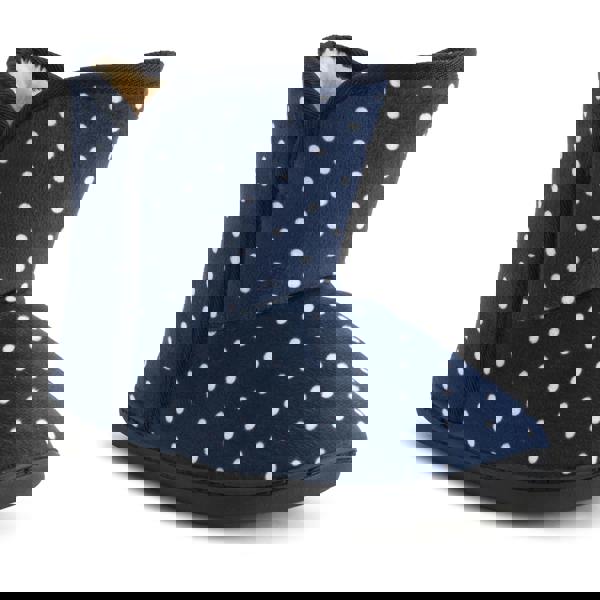 VIVA Polar Women's Memory Foam Faux Fur Rubber Sole Cosy Slippers