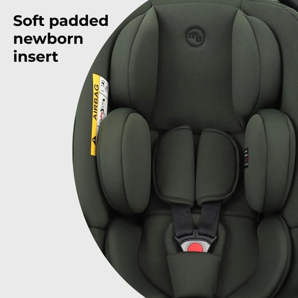 My Babiie MBCS02LT i-Size Infant Carrier Car Seat and ISOFIX Base - Forest Green