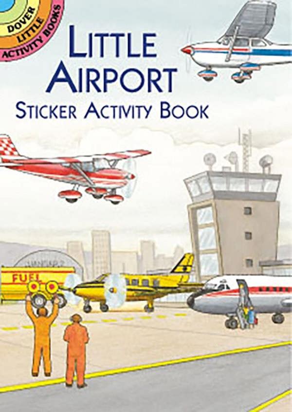 Little Airport Sticker Activity Book